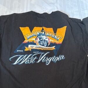 Wild and Wonderful West Virginia 15th Anniversary Black T-Shirt
